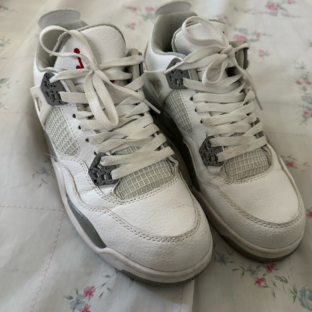 Jordan White and Gray Sneakers for Everyday Style